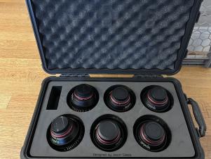 Canon CN-E Set of 6 FF Prime Lens 14,24,35,50,85,135 EF Mount