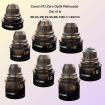 Canon FD 8-Lens Set 20,24,28,35,50,85,100 & 135 Rehoused by Zero Optik  PL Mount  FF