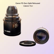 Canon FD 8-Lens Set 20,24,28,35,50,85,100 & 135 Rehoused by Zero Optik  PL Mount  FF
