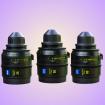 Zeiss Supreme Prime FF Lens Set 25, 50, 85mm 