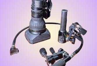  Fujinon HA23x7.6 BERM-M58 w Zoom and Focus Control