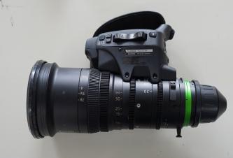 SOLD! Fujinon XK20-120mm T3.5 Cabrio Lens (PL Mount) With Servo!