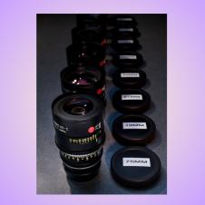 Leica Summilux-C Master Prime Set of 8 18, 21, 25, 35, 40, 50, 75 & 100mm