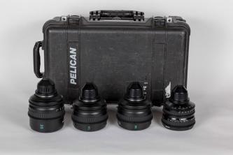 Sony SL PL Mount Lens Set 1 Wide Angle Zoom and 3 Primes 35,50 & 85mm