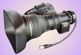 Canon HJ22ex7.6B IRSE 2/3" Lens with Tele-Extender